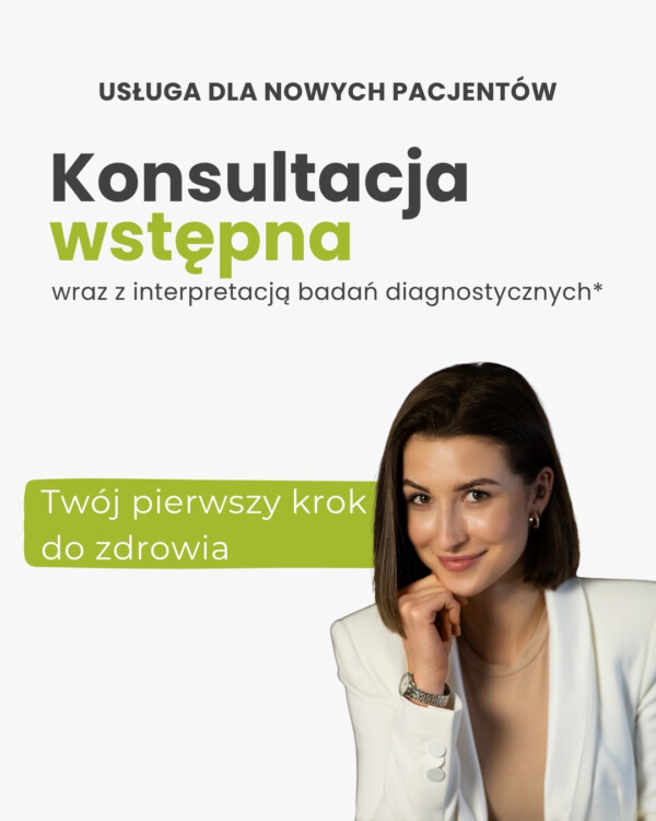Konsultacja wstępna z interpretacją badań diagnostycznych