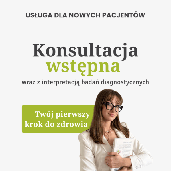 Konsultacja wstępna z interpretacją badań diagnostycznych
