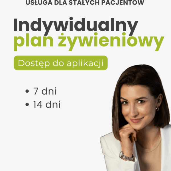 Indywidualny plan żywieniowy z dostępem do aplikacji mobilnej